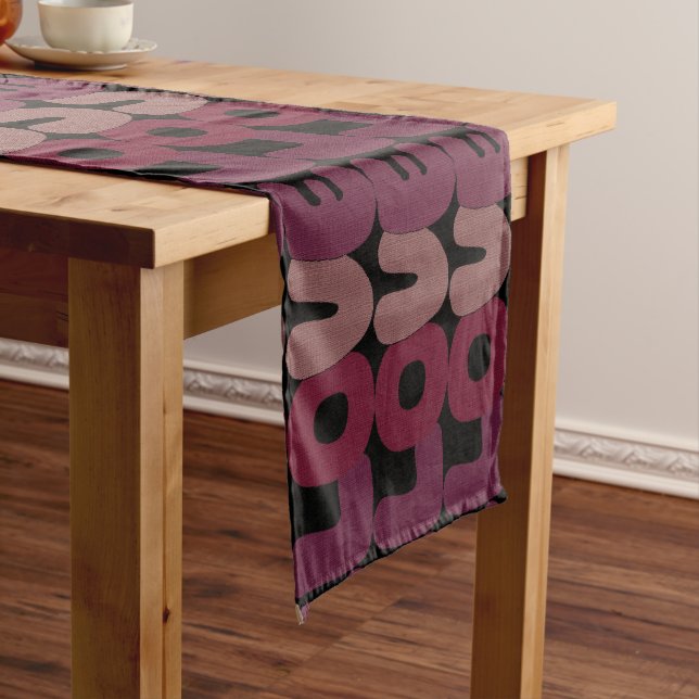 Caminho De Mesa Pequeno Love Mesa Runner (No Local)
