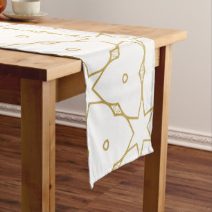 Caminho De Mesa Pequeno Luxury Mandala 52