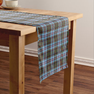 Caminho De Mesa Pequeno Luz de Anderson do clã - Tartan escocês azul