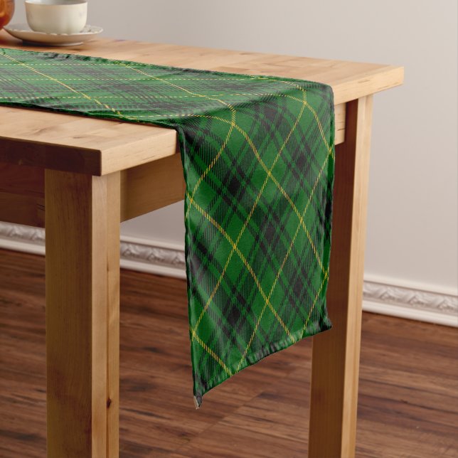 Caminho De Mesa Pequeno MacArthur Tartan (No Local)