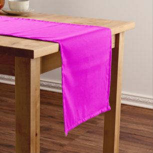 Caminho De Mesa Pequeno Magenta brilhante (cor sólida)