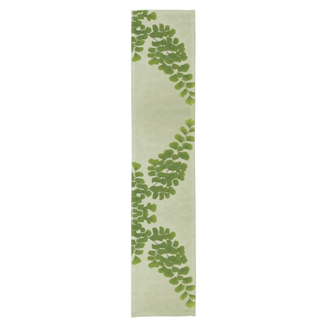 Caminho De Mesa Pequeno Maiden Hair Fern Frond (Frente)