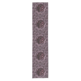 Caminho De Mesa Pequeno Mandala de Rosa 