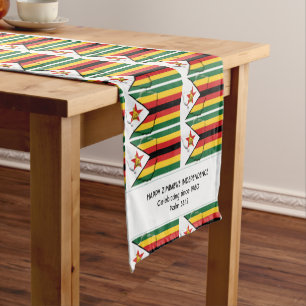 Caminho De Mesa Pequeno Mapa de Sinalizador ZIMBABUÉ PERSONALIZÁVEL