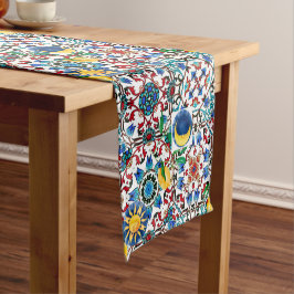 Caminho De Mesa Pequeno Mediterrâneo,marroquino,mosaico,arte limão