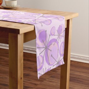 Caminho De Mesa Pequeno Meio século Círculos de Inicialização Lavanda