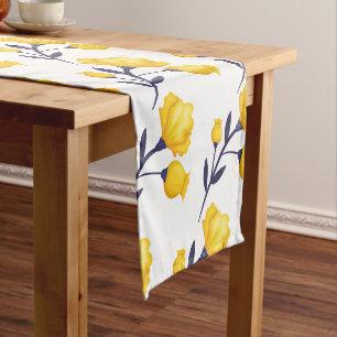 Caminho De Mesa Pequeno Mesa de Tulipas Amarelas