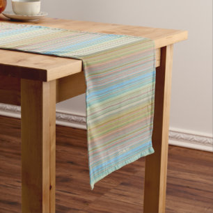 Caminho De Mesa Pequeno Mesa Runner HAMbyWG - Linhas de Pastel