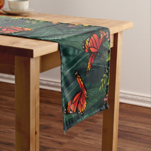 Caminho De Mesa Pequeno Monarch Butterfly Fev 6_21