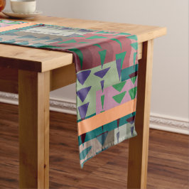 Caminho De Mesa Pequeno Motivo Gráfico Geométrico – Tendência Global Moder