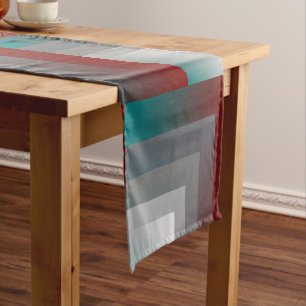 Caminho De Mesa Pequeno N - cinza Borgonha da cerceta