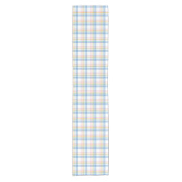 Caminho De Mesa Pequeno Natal Xadrez Gingham Rosa Pastel Moderno