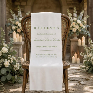 Caminho De Mesa Pequeno Noiva Mãe da Noiva Reservado Linho Casamento