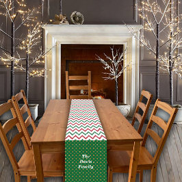 Caminho De Mesa Pequeno Nome Personalizado de Caneta de Clareia Verde Verm