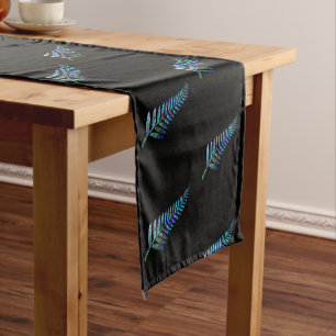 CAMINHO DE MESA PEQUENO NOVA ZEALAND KIWI FERN PAUA