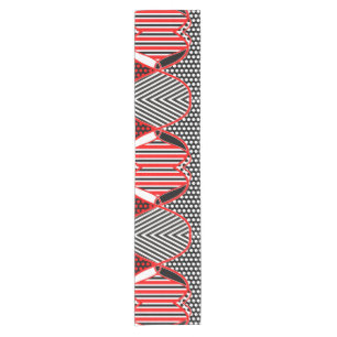 Caminho De Mesa Pequeno O abstrato listra o teste padrão de pontos + suas