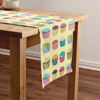 O Cupcake De Armas Físicas Faz Um Padrão Colorido