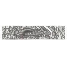 O olho vê-o olho preto e branco