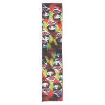 padrão assustador de palhaços de terror de hallowe