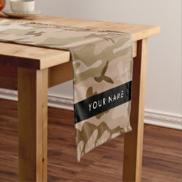 Caminho De Mesa Pequeno Padrão de Camuflagem do Deserto, Seu nome, Persona