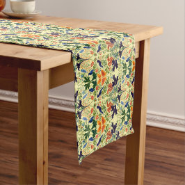 Caminho De Mesa Pequeno Padrão de Esquilos Pássaros e Borboletas
