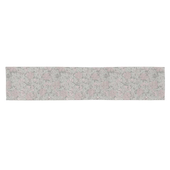 Caminho De Mesa Pequeno Padrão de Flor de Jasmim de William Morris (Horizontal)