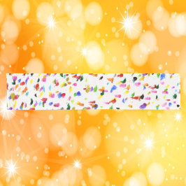 Caminho De Mesa Pequeno Padrão de pontos Abstrato coloridos