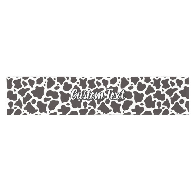 Caminho De Mesa Pequeno Padrão de Vaca Curto-Mesa (Horizontal)