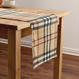 Caminho De Mesa Pequeno Padrão Escocês Tartan    