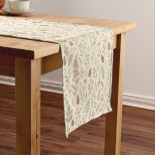 Caminho De Mesa Pequeno Padrões Botânicos de Queda Woodland Sonhos do ou