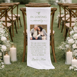 Caminho De Mesa Pequeno Pai e Mãe Em Memória Carinhosa Casamento Memorial