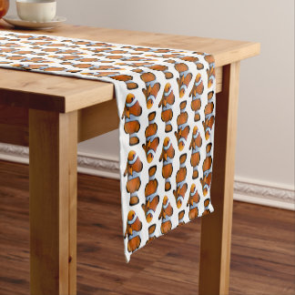 Caminho De Mesa Pequeno Pano de Mesa Frenesi do Peixe-Palhaço (Escolha a C