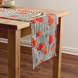 Caminho De Mesa Pequeno Papagaios e padrões de listras