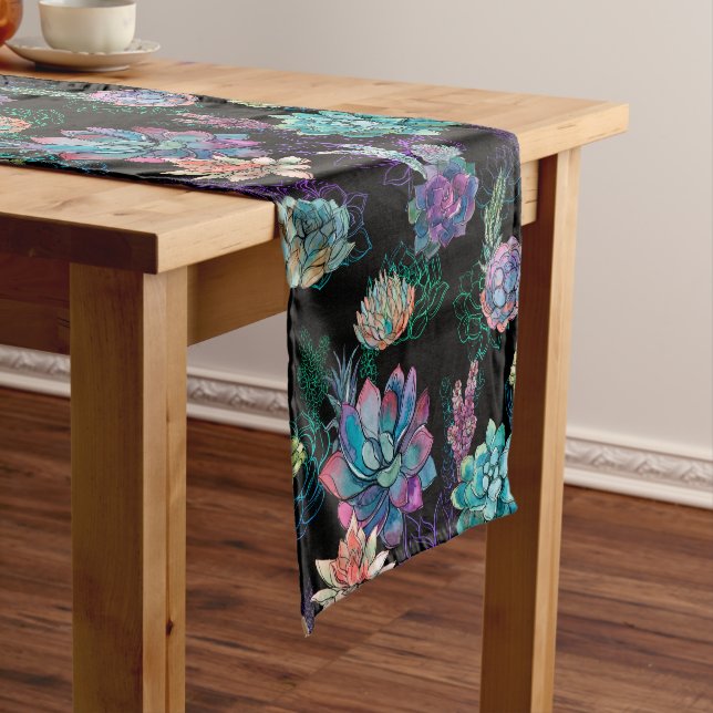 Caminho De Mesa Pequeno Partido Suculente (No Local)