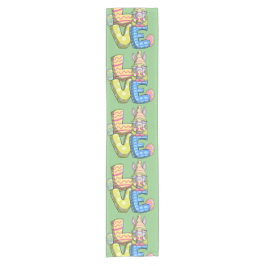 Caminho De Mesa Pequeno Páscoa