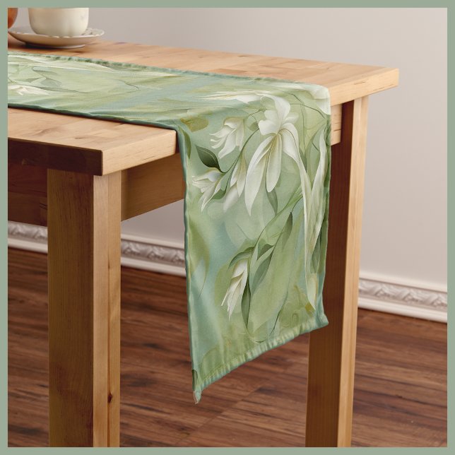 Caminho De Mesa Pequeno Pessoas Espelho (Mirror People Short Table Runner
)