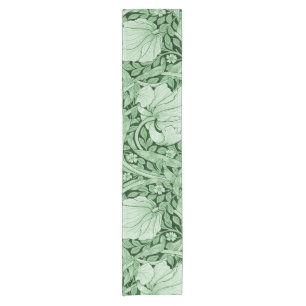 Caminho De Mesa Pequeno Pimpernel Green, William Morris