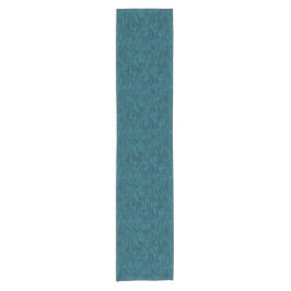 Caminho De Mesa Pequeno Pinceladas Impressionistas, Azul-Marinho, Turquesa