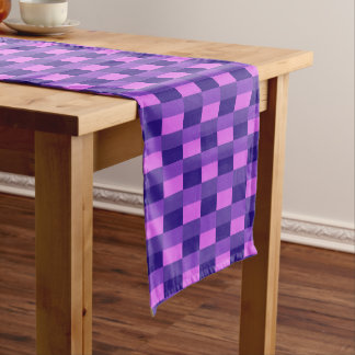 Caminho De Mesa Pequeno Pink and Purple Color Combination