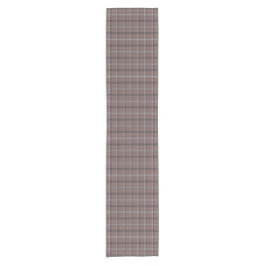 Caminho De Mesa Pequeno Pink Brown Plaid Classic Pattern Table Runner