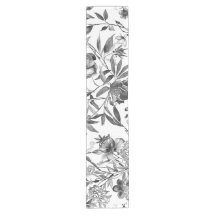 Pintura Botânica Floral em Aquarela Chinesa