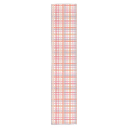 Caminho De Mesa Pequeno Pretty Pastel Plaid