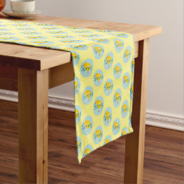 Caminho De Mesa Pequeno Primavera Baby Pintinho Patterno País Bonito