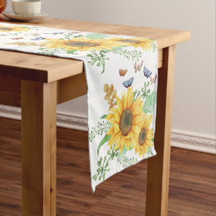 Caminho De Mesa Pequeno primavera de girassol