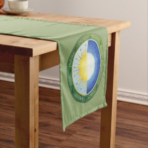 Caminho De Mesa Pequeno Primavera do Ano Altar Cloth