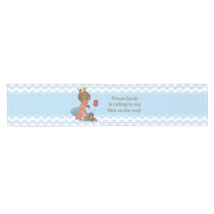 Caminho De Mesa Pequeno Príncipe pequeno personalizado no chá de fraldas