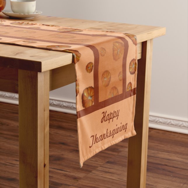 Caminho De Mesa Pequeno Pumpkin Mesa Runner (No Local)