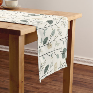 Caminho De Mesa Pequeno Ramais de Serenity Scandinavian Mesa Runner