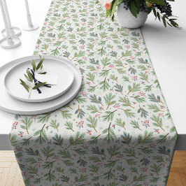 Caminho De Mesa Pequeno Ramificações da Árvore de Natal