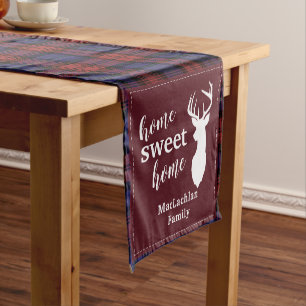 Caminho De Mesa Pequeno Ritis Xadrez Tartan Natal Clan MacLachlan